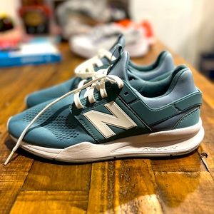 Women’s New Balance 247 Classic | Size 10.5 | Smoke Blue / White